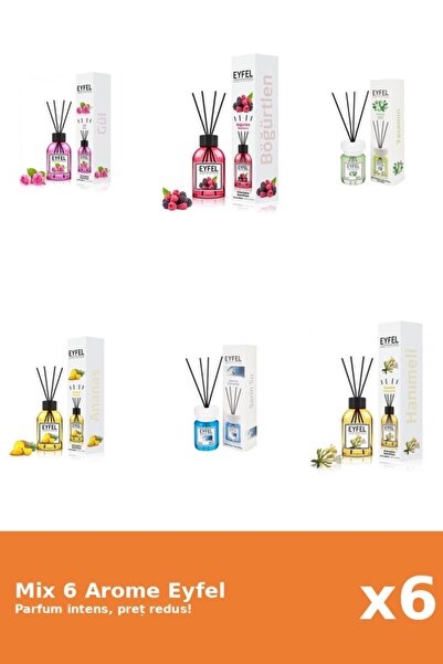 Eyfel Set 6 Mix Variat: 6 arome