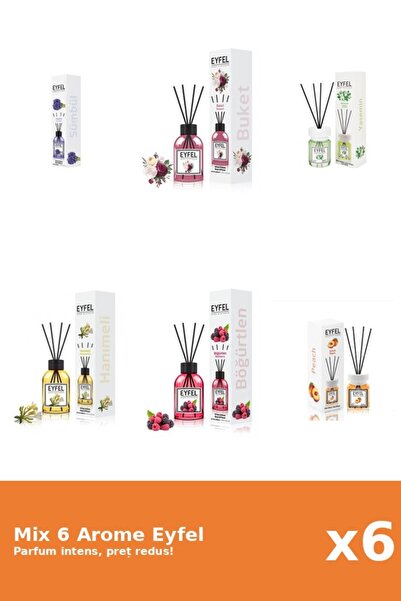 Eyfel Set 6 Mix Variat: 6 arome