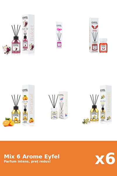 Eyfel Set 6 Mix Variat: 6 arome