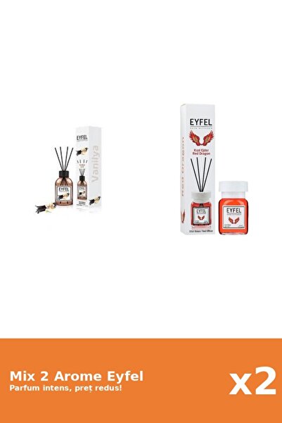 Eyfel Set 2 Mix Eyfel: 1x Red Dragon, 1x Vanilie