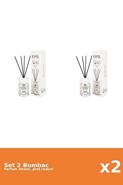 Eyfel Set 2 Odorizant Bumbac, 120 ml