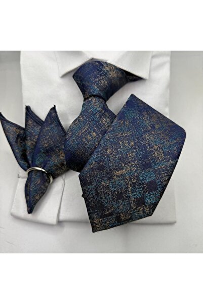 ilayda emir Cravată pentru bărbați cu design premium și eșarfă la guler