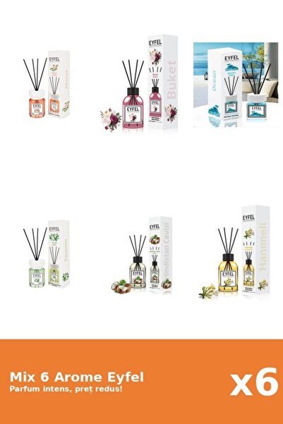 Eyfel Set 6 Mix Variat: 6 arome