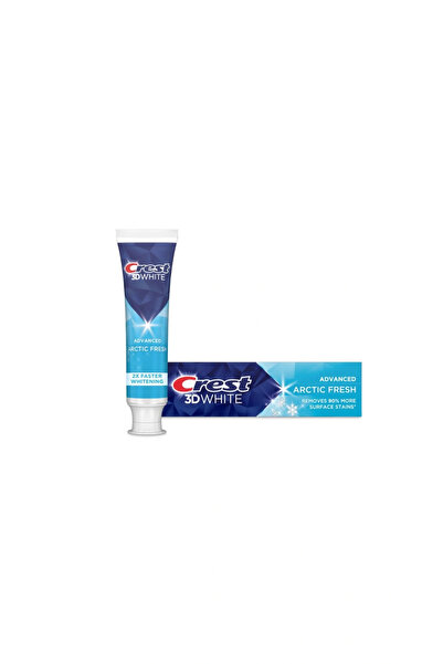 CREST 3D WHİTE ARCTIC FRESH ADVANCED 135 ml./ 2 Kat Daha Hızlı Beyazlatıcı Di...