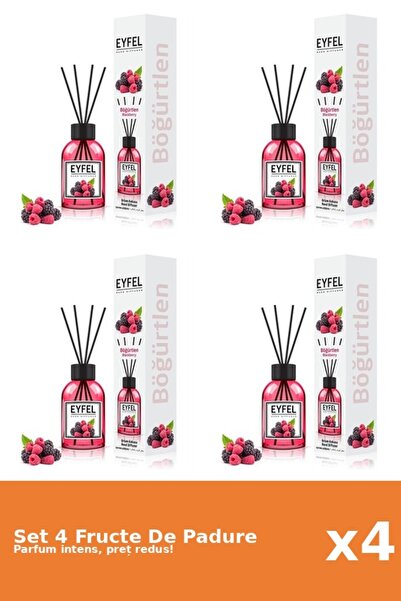 Eyfel Set 4 Odorizant Fructe De Padure, 120 ml