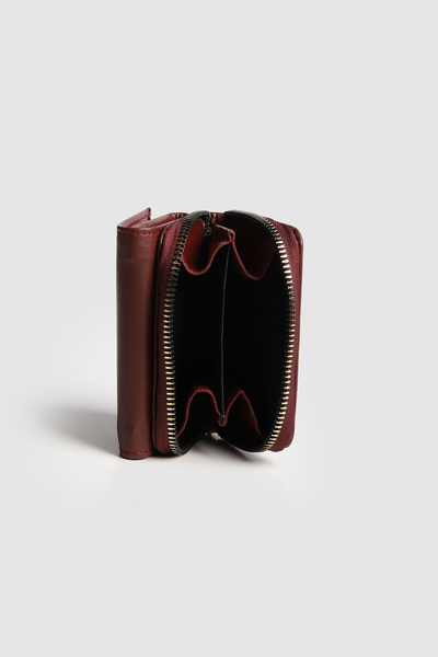 La La'Graccio Paris La'Graccio Paris Women's Bape Small Handy Wallet Claret Red