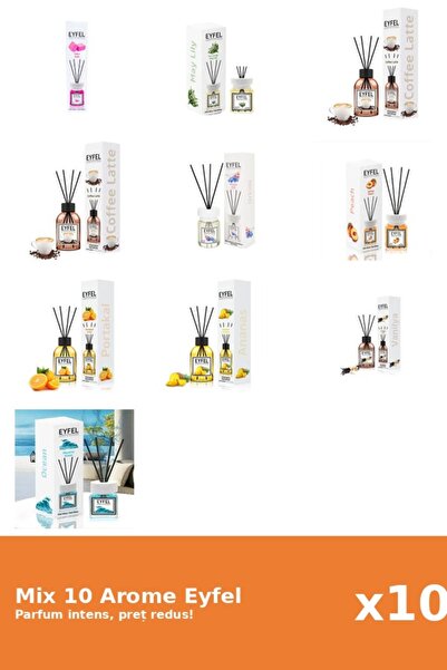 Eyfel Set 10 Mix Variat: 9 arome