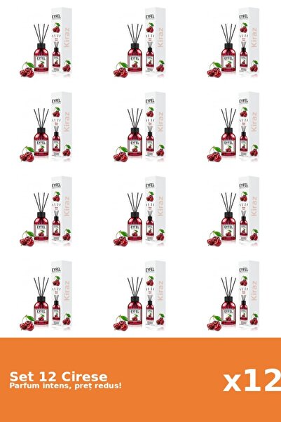 Eyfel Set 12 Odorizant Cirese, 120 ml