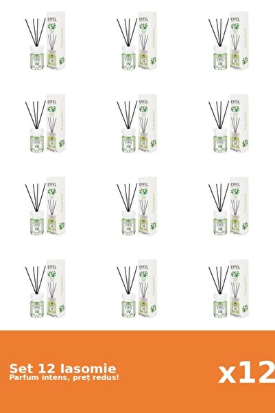 Eyfel Set 12 Odorizant Iasomie, 120 ml