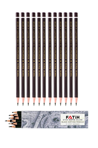 Fatih Black Copy Pen 12-Pack