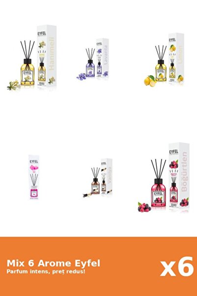 Eyfel Set 6 Mix Variat: 6 arome