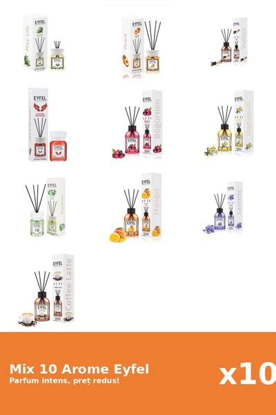 Eyfel Set 10 Mix Variat: 10 arome