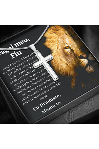 OEM Son Gift - Necklace with Cross and Love Message