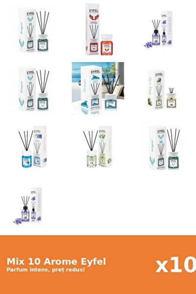 Eyfel Set 10 Mix Variat: 7 arome