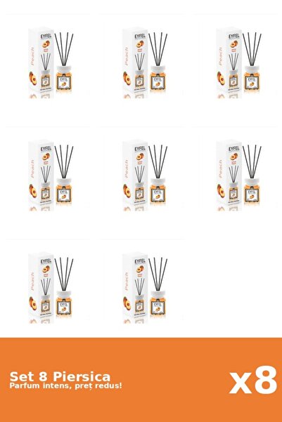 Eyfel Set 8 Odorizant Piersica, 120 ml
