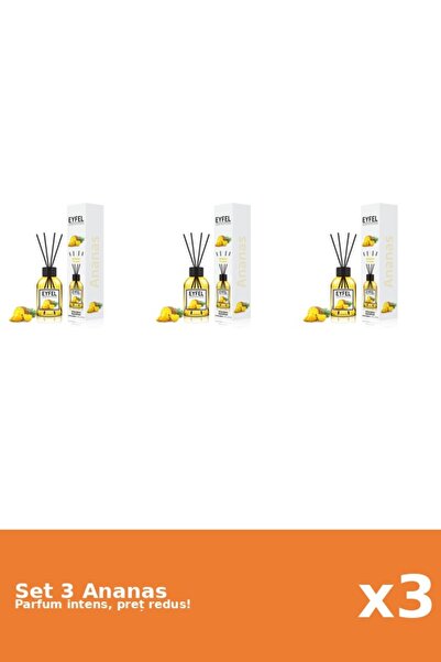 Eyfel Set 3 Odorizant Ananas, 120 ml