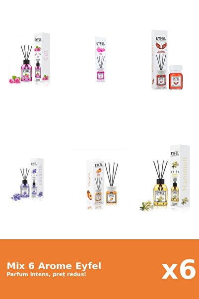 Eyfel Set 6 Mix Variat: 6 arome