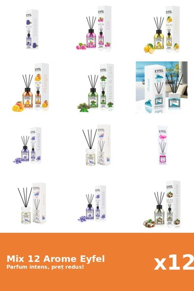 Eyfel Set 12 Mix Variat: 10 arome