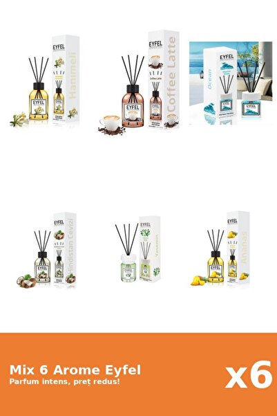 Eyfel Set 6 Mix Variat: 6 arome