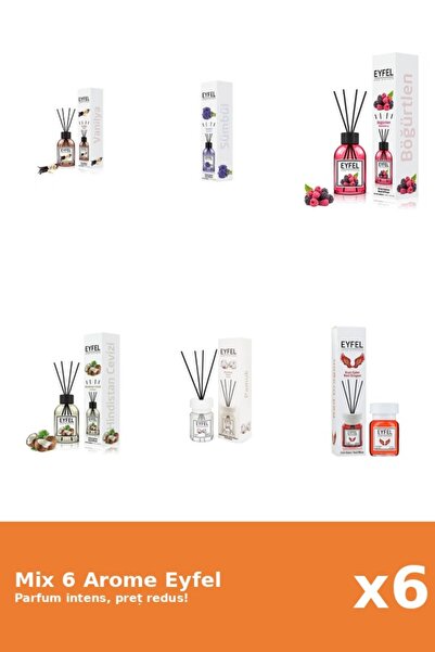 Eyfel Set 6 Mix Variat: 6 arome