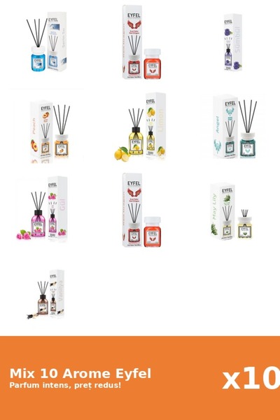 Eyfel Set 10 Mix Variat: 9 arome