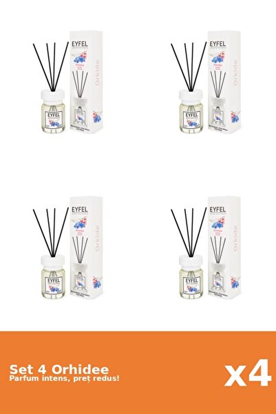 Eyfel Set 4 Odorizant Orhidee, 120 ml