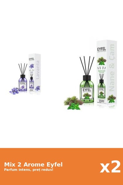 Eyfel Set 2 Mix Eyfel: 1x Lavanda, 1x Pin Si Menta