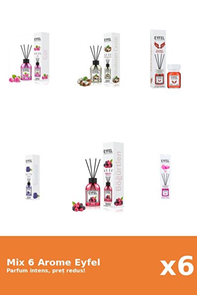Eyfel Set 6 Mix Variat: 6 arome