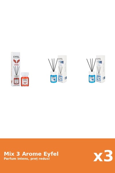 Eyfel Set 3 Mix Eyfel: 2x Cool Water, 1x Red Dragon