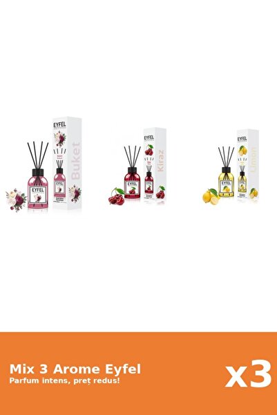 Eyfel Set 3 Mix Eyfel: 1x Bouquet, 1x Cirese, 1x Lamaie