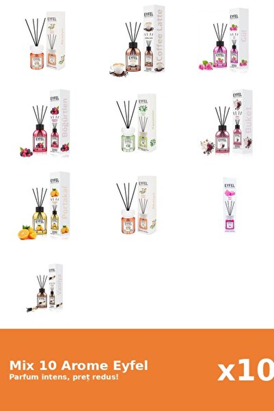 Eyfel Set 10 Mix Variat: 9 arome