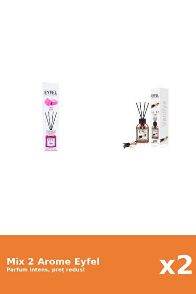 Eyfel Set 2 Mix Eyfel: 1x Bubble Gum, 1x Vanilie