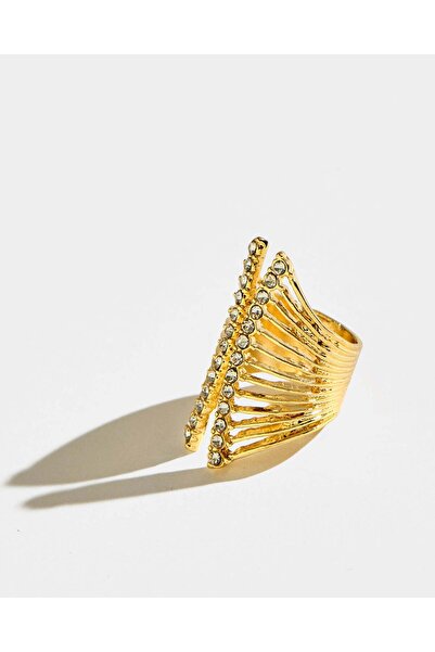 REDTAG Women Gold Embellished Ring