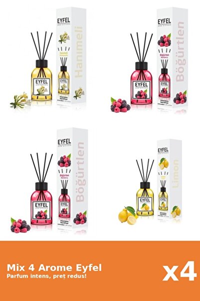 Eyfel Set 4 Mix Eyfel: 2x Fructe De Padure, 1x Lamaie, 1x Mana Maicii Domnului