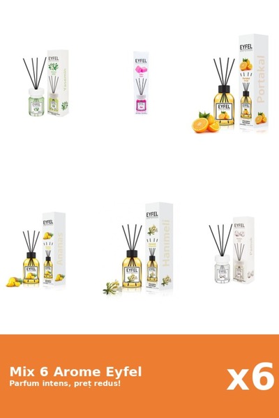 Eyfel Set 6 Mix Variat: 6 arome