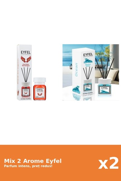 Eyfel Set 2 Mix Eyfel: 1x Ocean, 1x Red Dragon
