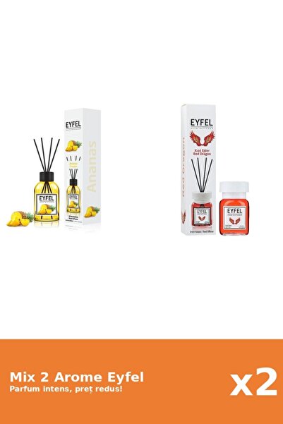 Eyfel Set 2 Mix Eyfel: 1x Ananas, 1x Red Dragon