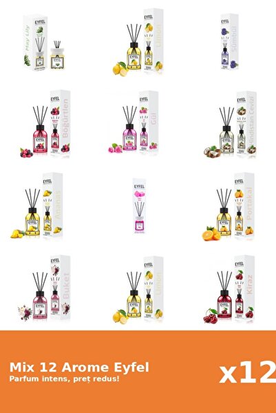 Eyfel Set 12 Mix Variat: 11 arome