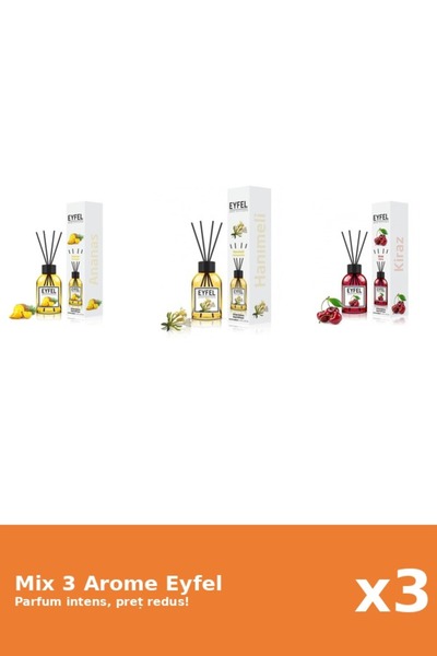 Eyfel Set 3 Mix Eyfel: 1x Pineapple, 1x Cherries, 1x Manna of the Virgin Mary