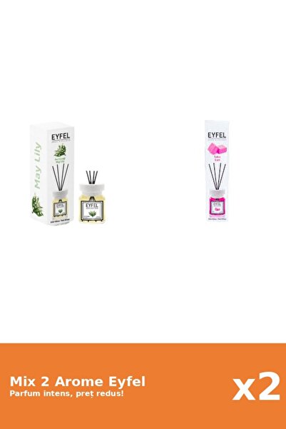 Eyfel Set 2 Mix Eyfel: 1x Bubble Gum, 1x Lacramioare