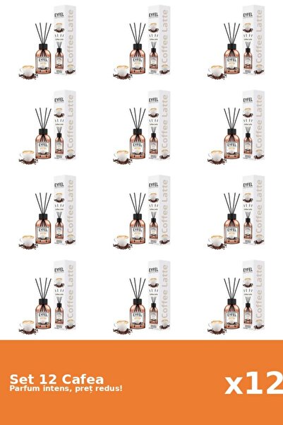 Eyfel Set 12 Odorizant Cafea, 120 ml