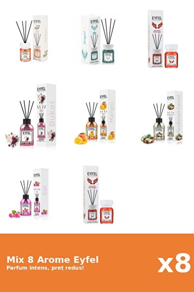 Eyfel Set 8 Mix Variat: 7 arome