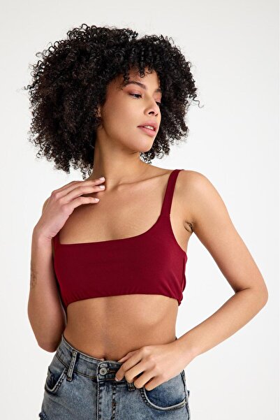 Moda Hour Women's Strappy Crop Bustier