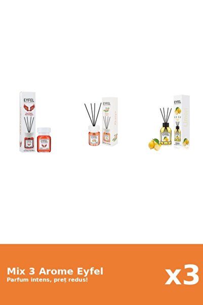 Eyfel Set 3 Mix Eyfel: 1x Acacia, 1x Lamaie, 1x Red Dragon
