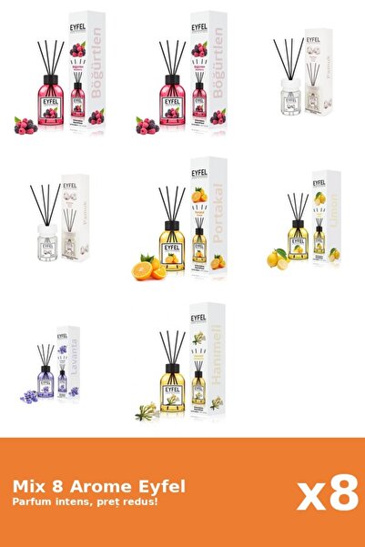 Eyfel Set 8 Mix Variat: 6 arome