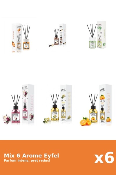 Eyfel Set 6 Mix Variat: 6 arome