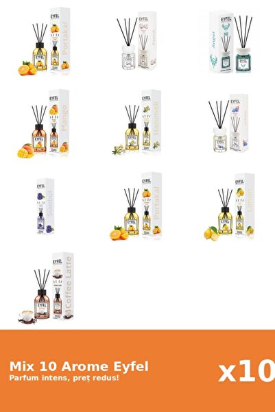 Eyfel Set 10 Mix Variat: 9 arome
