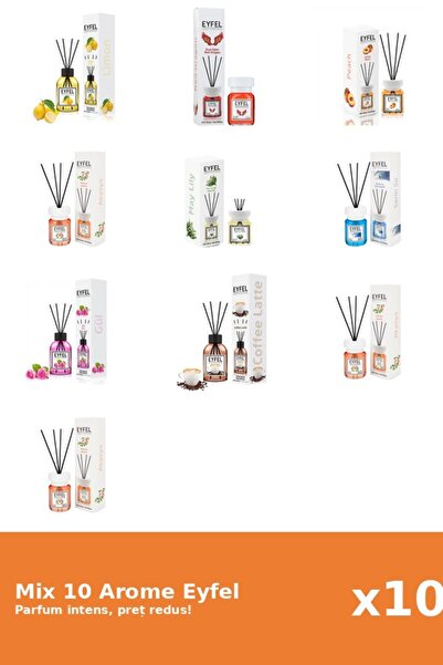 Eyfel Set 10 Mix Variat: 8 arome