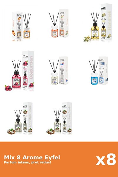 Eyfel Set 8 Mix Variat: 7 arome