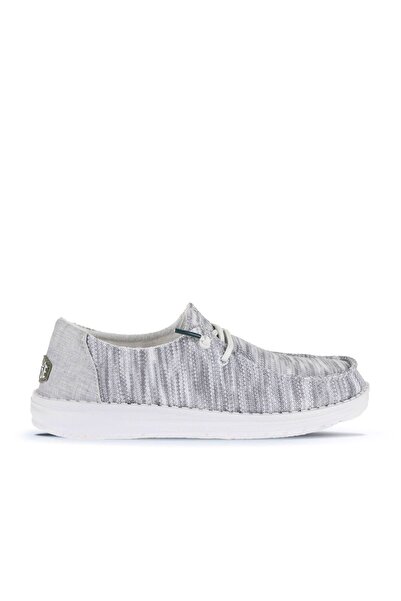 HEY DUDE Glacier Gray Hd Wally Coastline Women's Shoes 01Hd40078